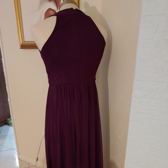 Evening gown plum/wine - Picture 3 of 3